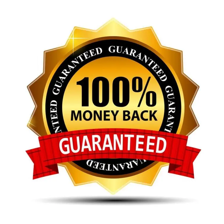 LeanBiome 180-day 100% money back guarantee seal